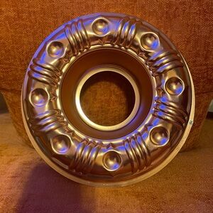 Round copper kitchen mold